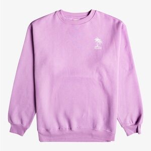 Billabong Lavender Crewneck Sweatshirt